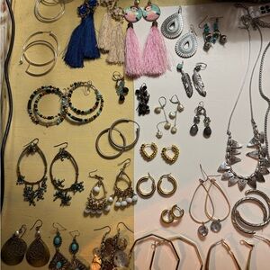 Jewelry Bundle of Bracelets, Charms, Iwatch Bands, Earrings and Necklaces